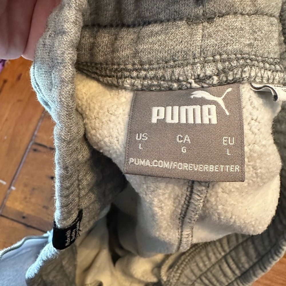PUMA Cozy Gray Shorts